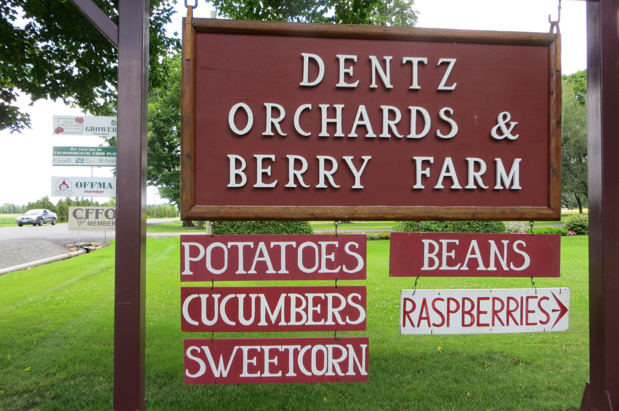 Connect with Dentz Orchards and Berry Farm on the Web